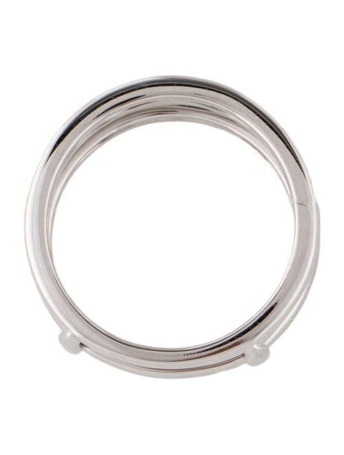 Ring 14K Diamond Two Row Band