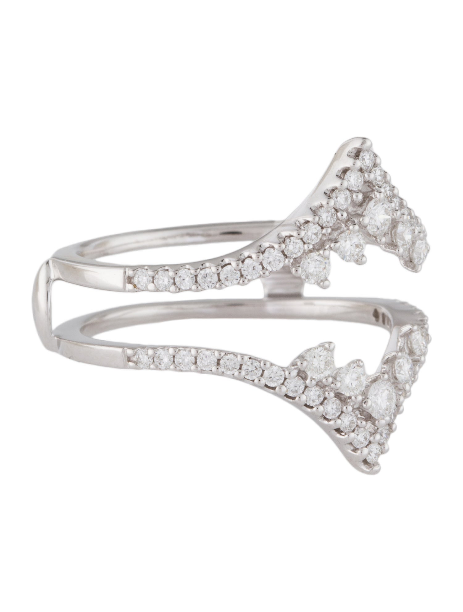 Ring 14K Diamond Insert Cocktail Ring