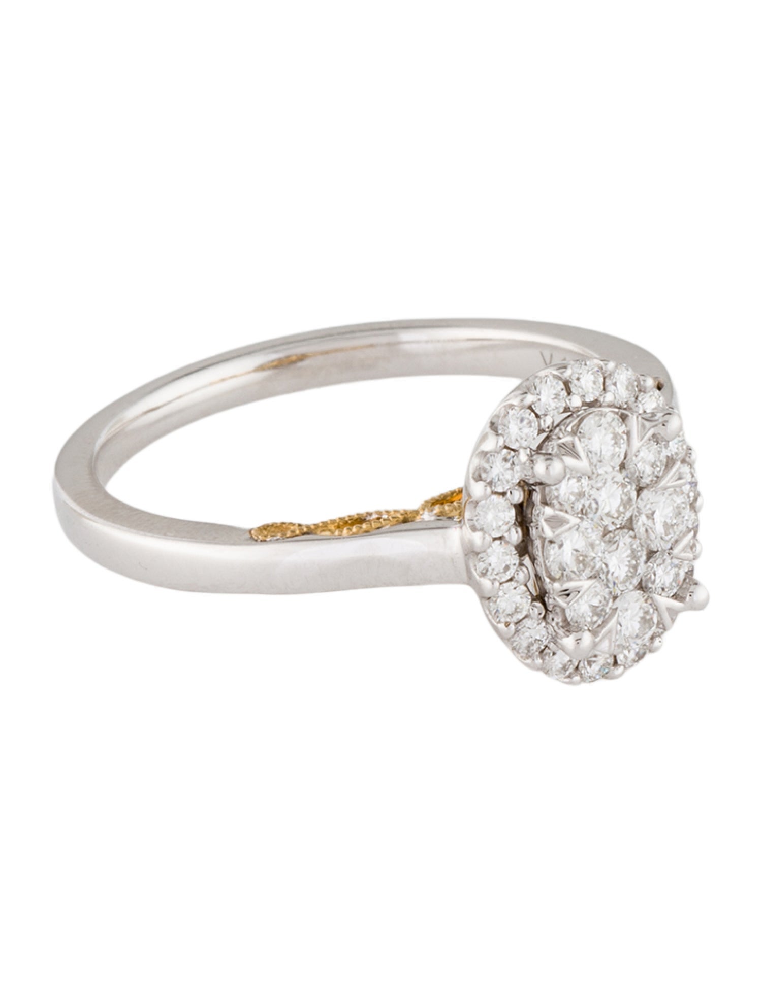 Ring 14K Diamond Cocktail Ring