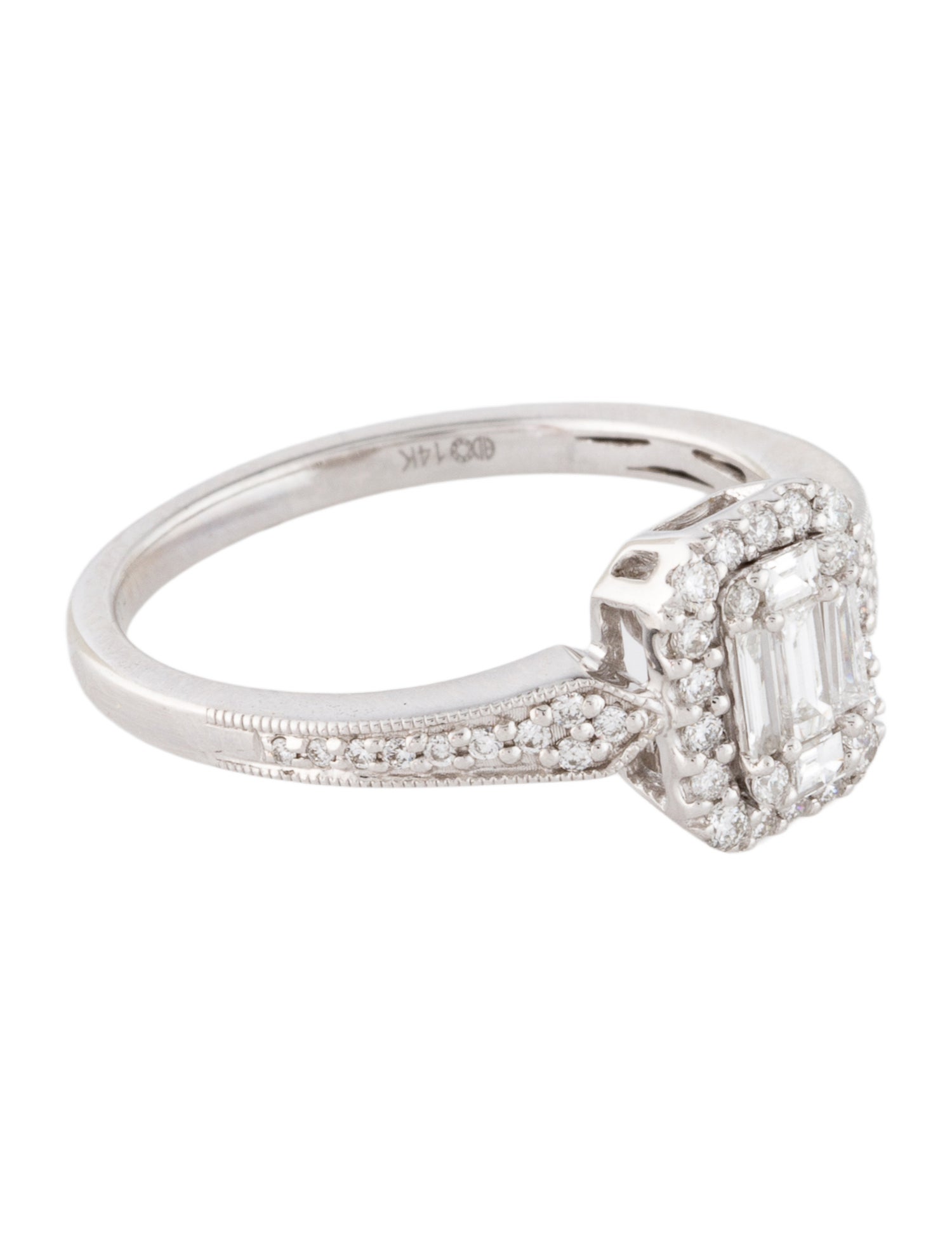 Ring 14K Diamond Cocktail Ring