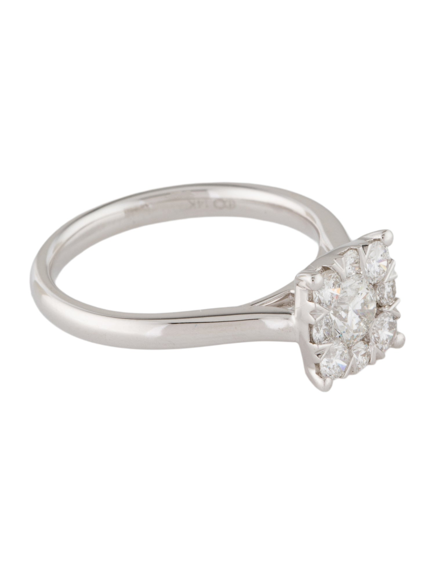 Ring 14K Diamond Cocktail Ring