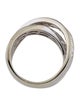 Ring 18K 1.88ctw Diamond Crossover Ring