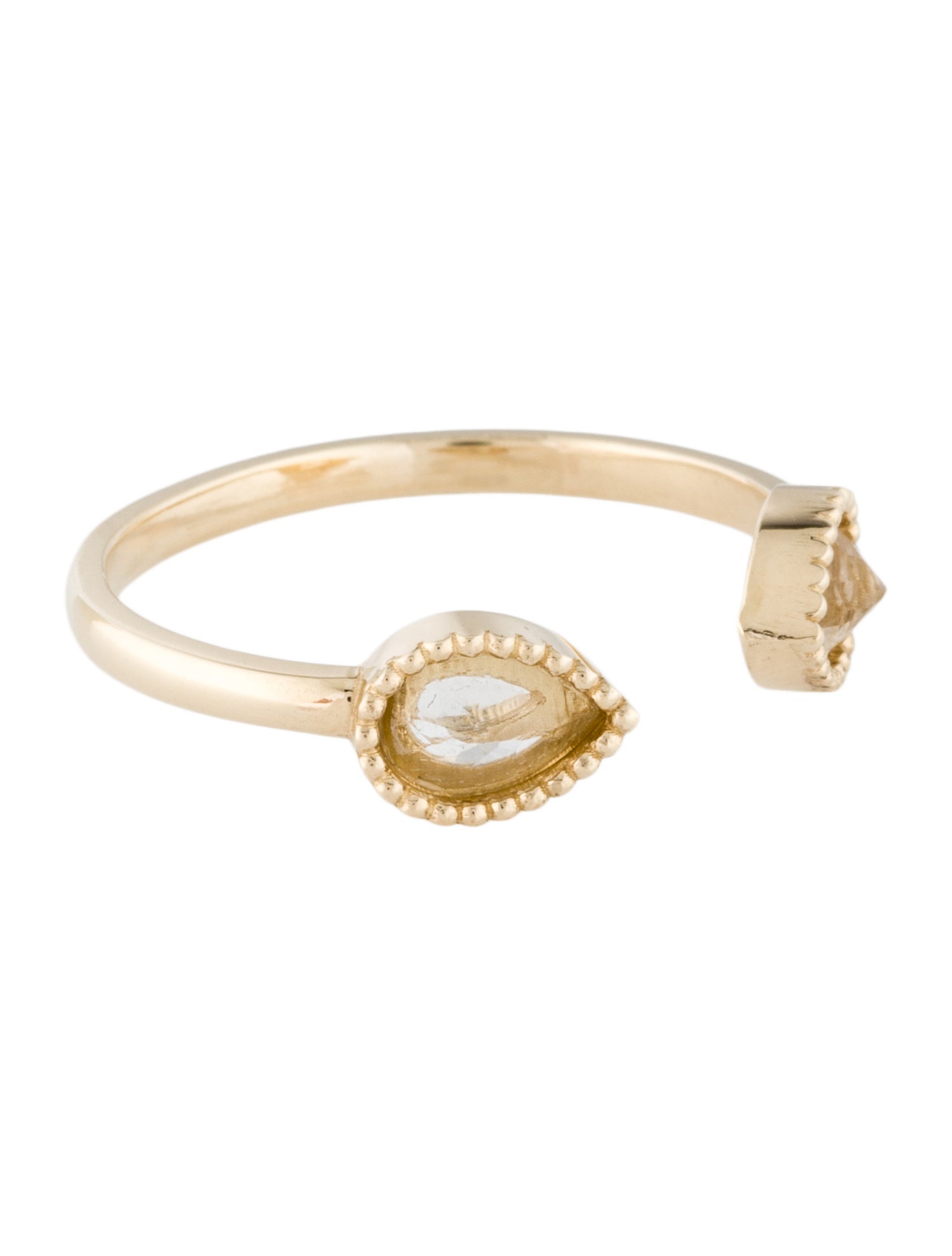 Ring 14K Goshenite Cocktail Ring