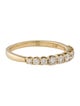 Ring 14K Diamond Graduated Band Ring