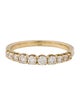 Ring 14K Diamond Graduated Band Ring
