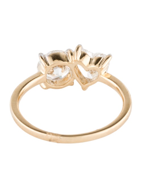 Ring 14K 2.00ctw Lab-Grown Diamond Toi Et Moi