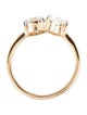 Ring 14K 2.00ctw Lab-Grown Diamond Toi Et Moi