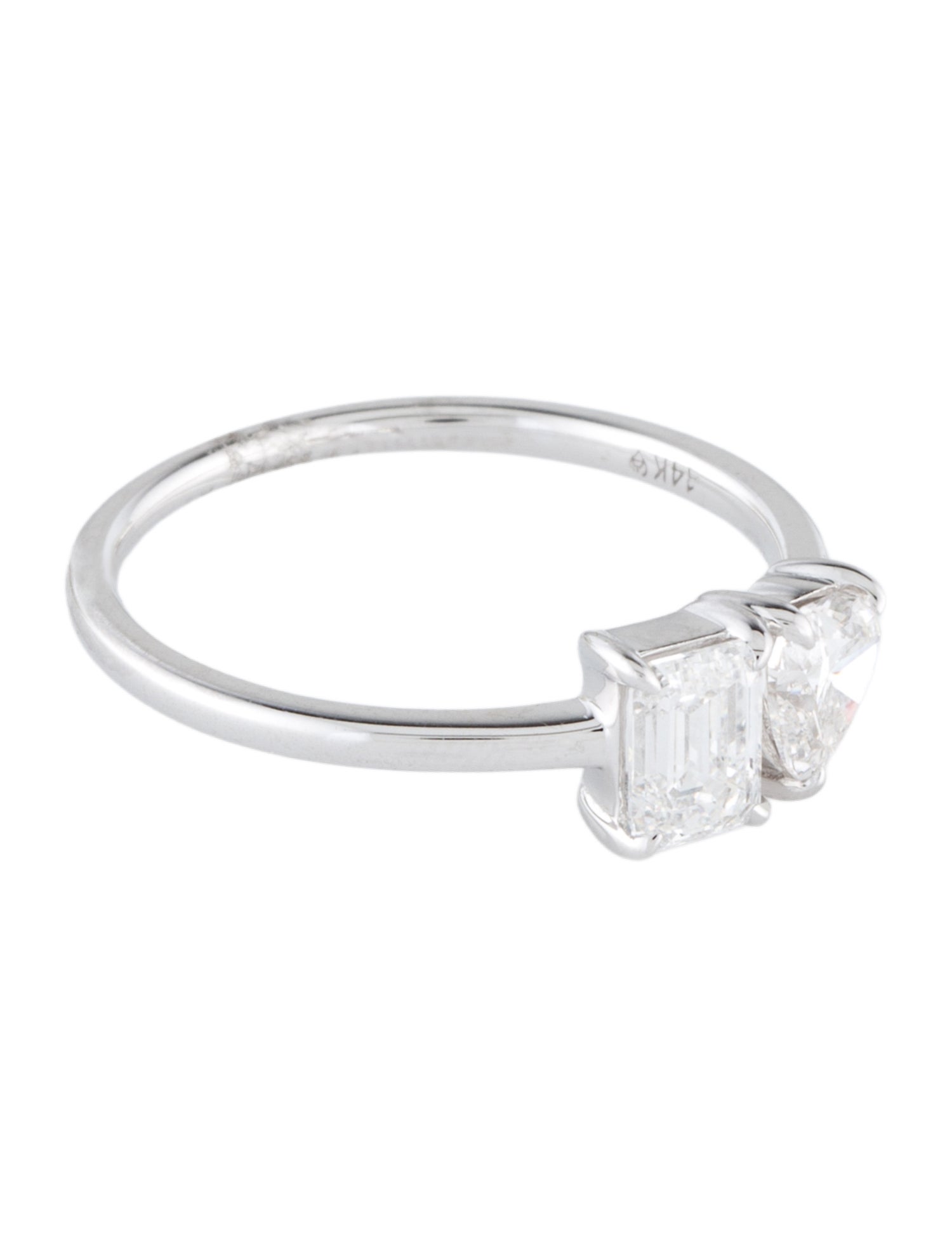 Ring 1.00ctw Lab-Grown Diamond Toi et Moi Engagement Ring
