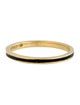 Ring 18K & Enamel Stacking Band Ring