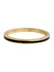 Ring 18K & Enamel Stacking Band Ring