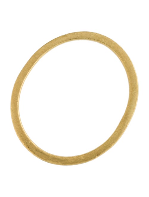 Ring 18K & Enamel Stacking Band Ring