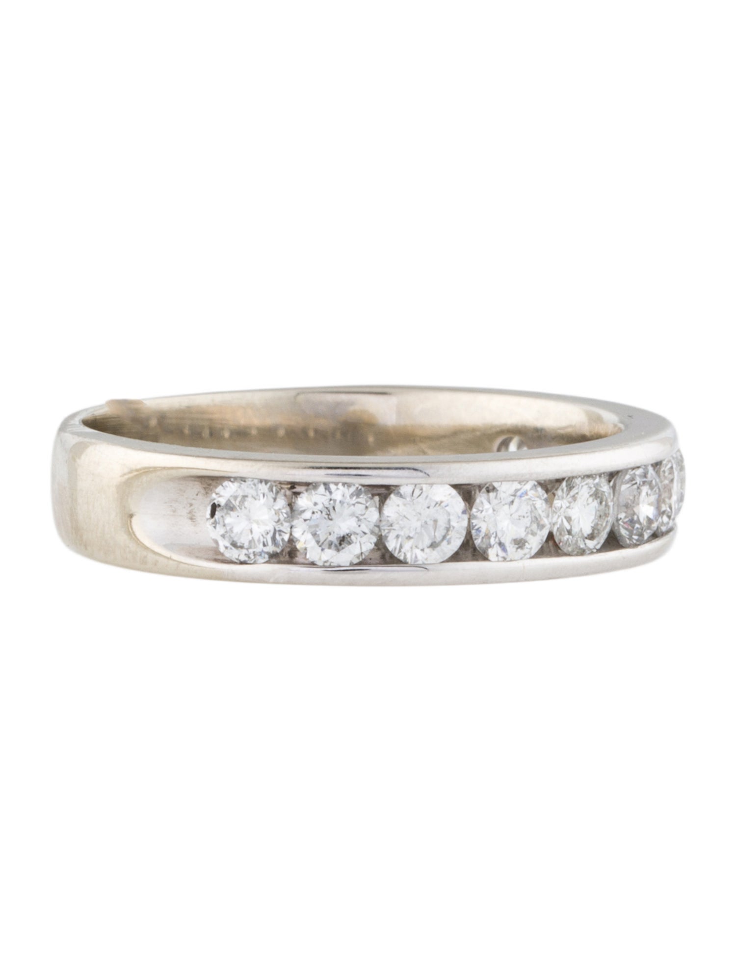 Ring 18K 1.00ctw Diamond Half Eternity Band