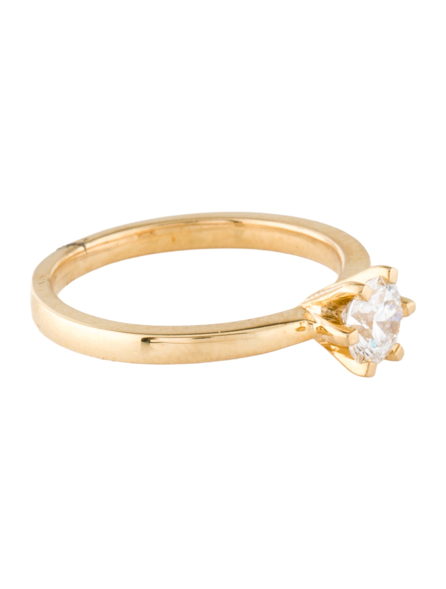 Ring 18K Lab-Grown Diamond Solitaire