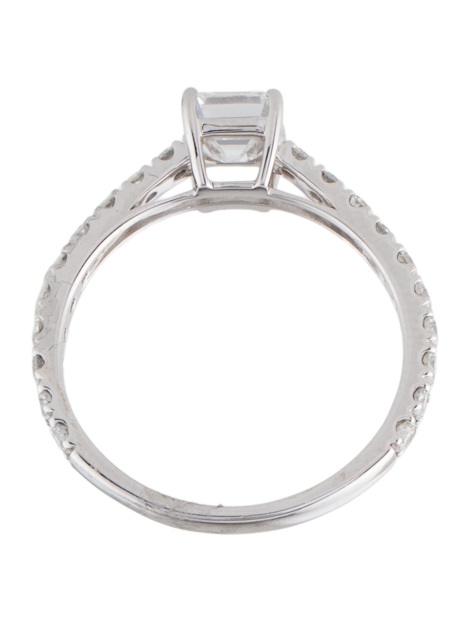 Ring 14K 1.00ct Lab-Grown Diamond Engagement