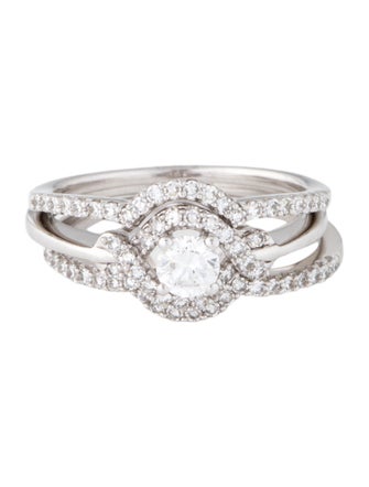 Ring 14K Lab-Grown Diamond Wedding Set