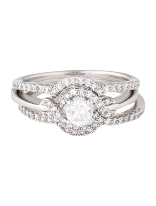 Ring 14K Lab-Grown Diamond Wedding Set