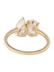 Ring 14K 2.00ctw Lab-Grown Diamond Toi et Moi Ring