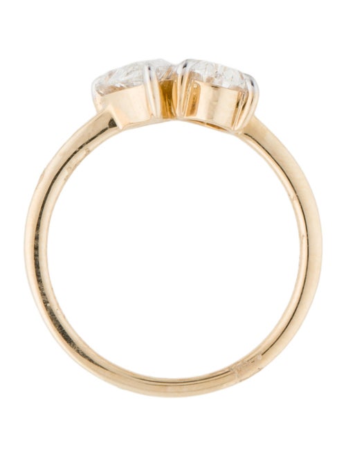 Ring 14K 2.00ctw Lab-Grown Diamond Toi et Moi Ring