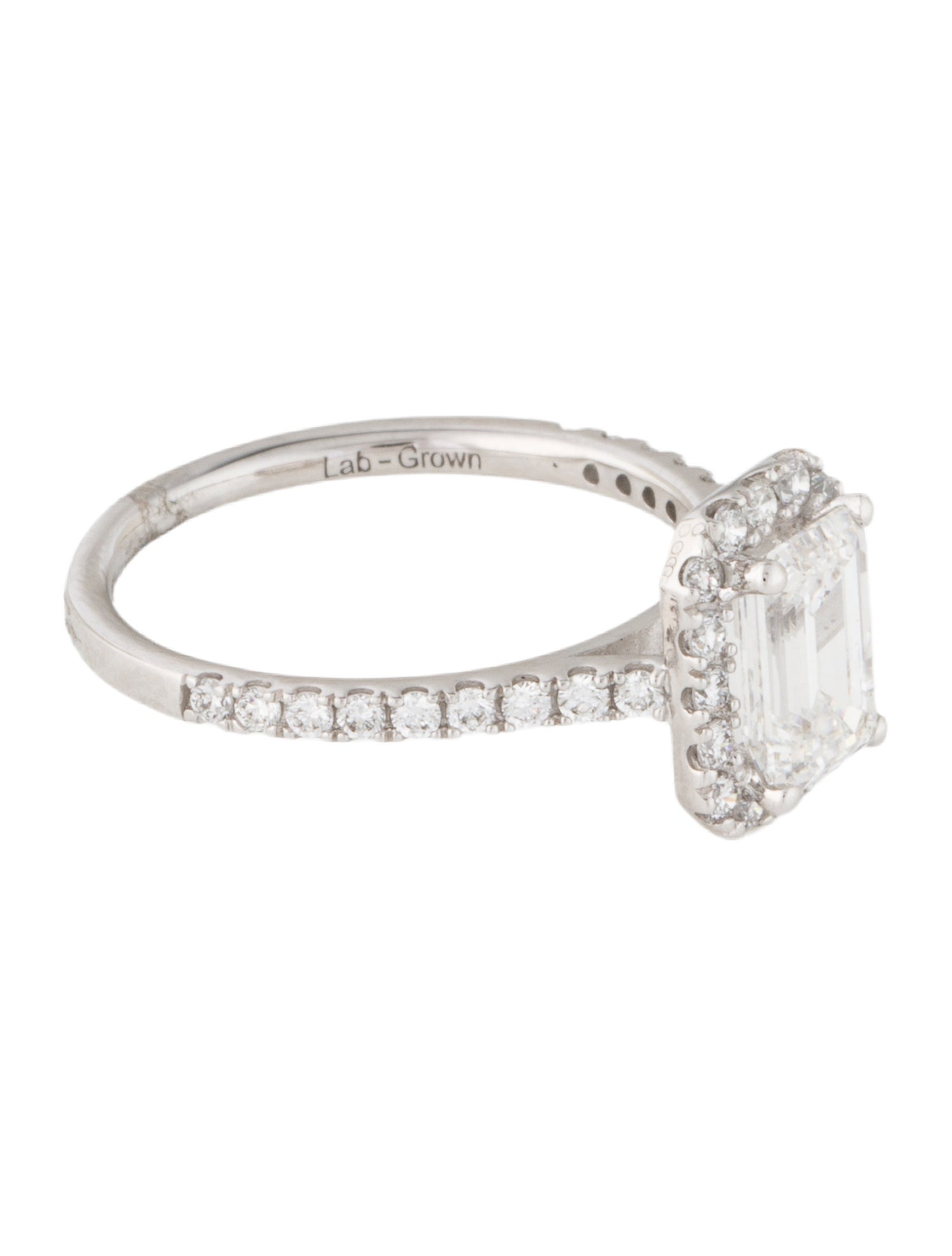 Ring 14K 2.00ctw Lab-Grown Diamond Cocktail Ring