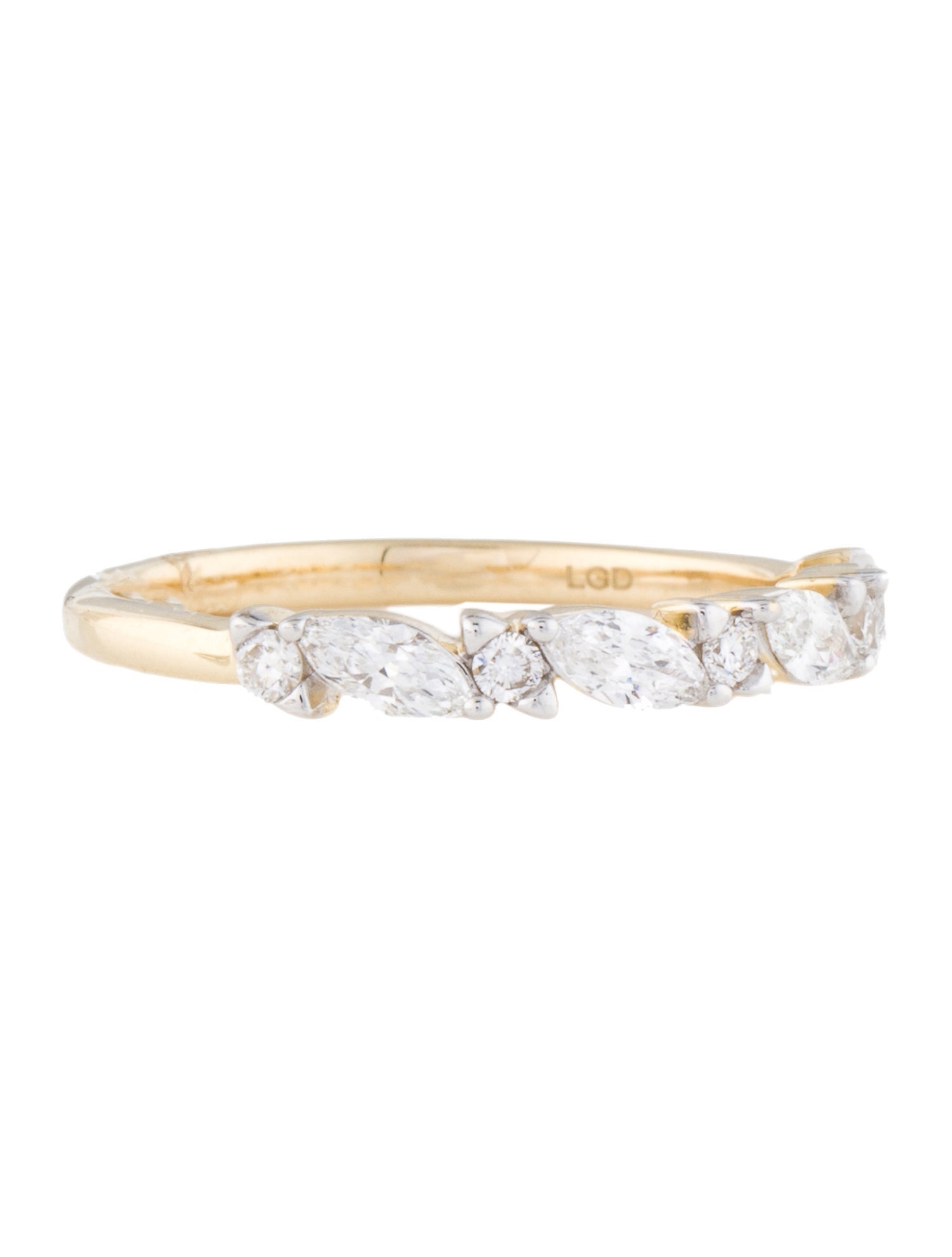 Ring 14K Lab-Grown Diamond Band