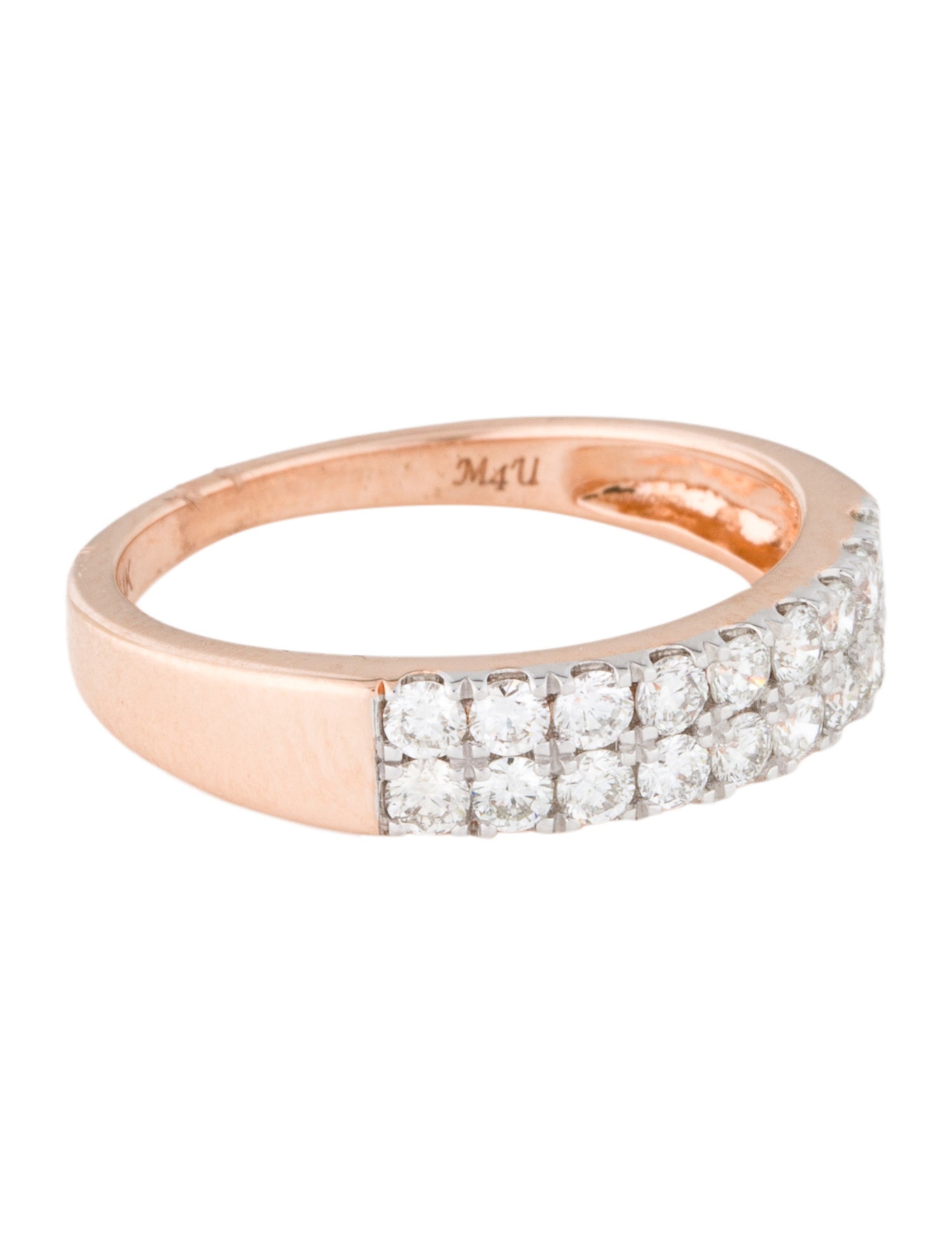 Ring 14K Lab-Grown Diamond Band
