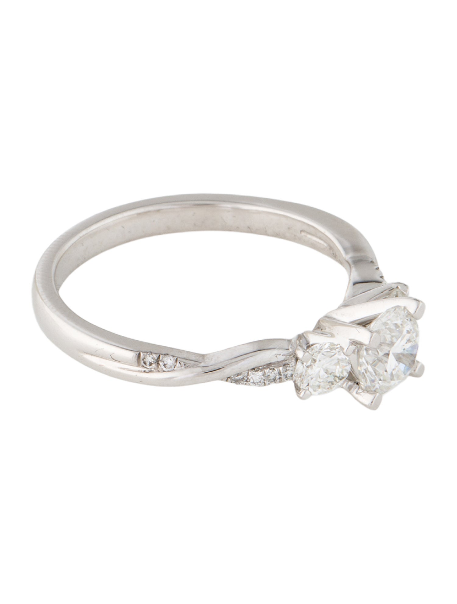 Ring Platinum Diamond Engagement