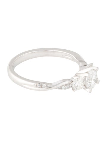 Ring Engagement Platinum Diamond 7