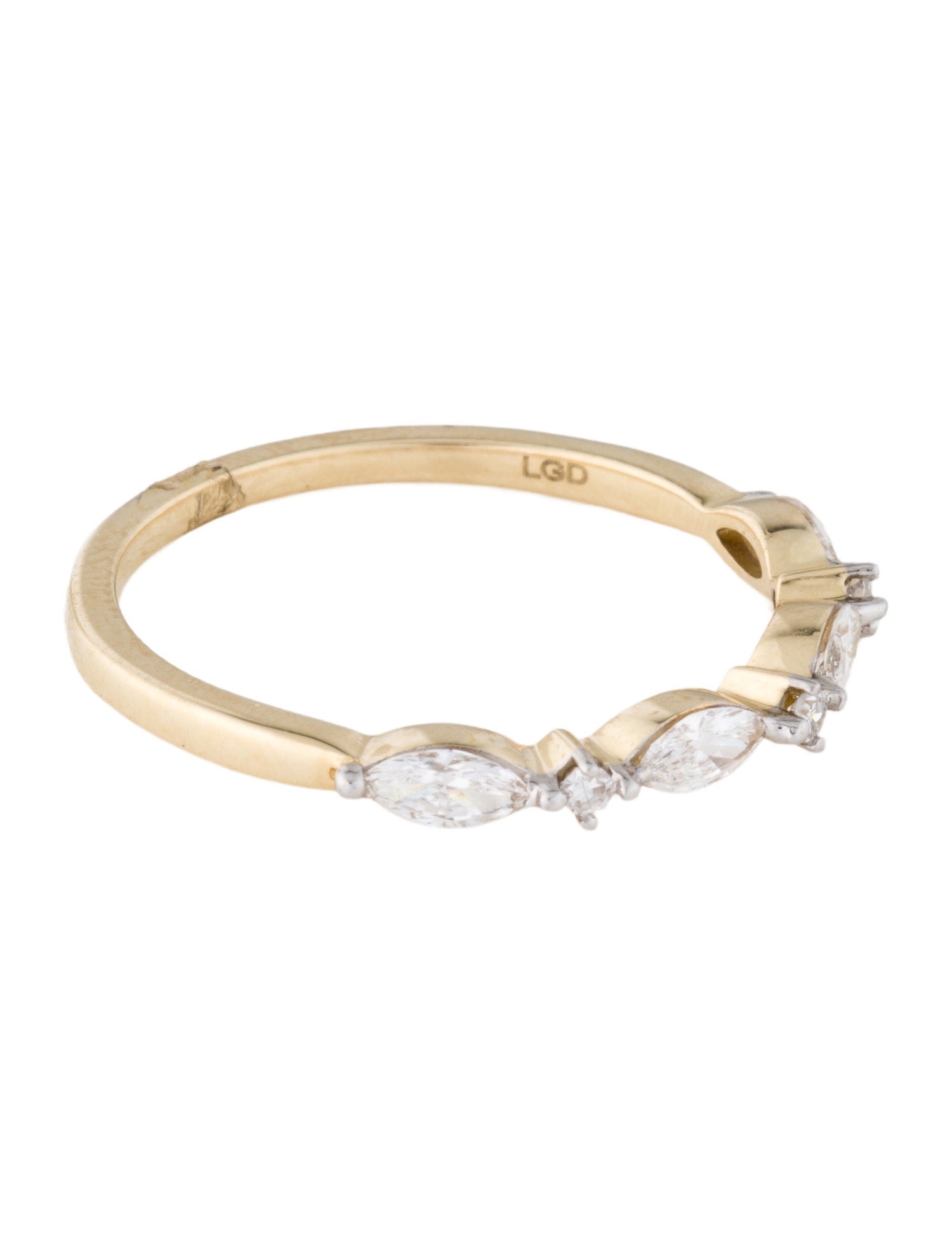 Ring 14K Lab-Grown Diamond Band