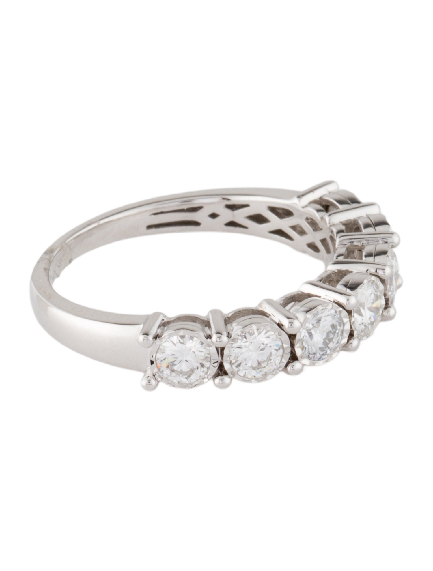 Ring 14K 1.00ctw Lab-Grown Diamond Half Eternity Band