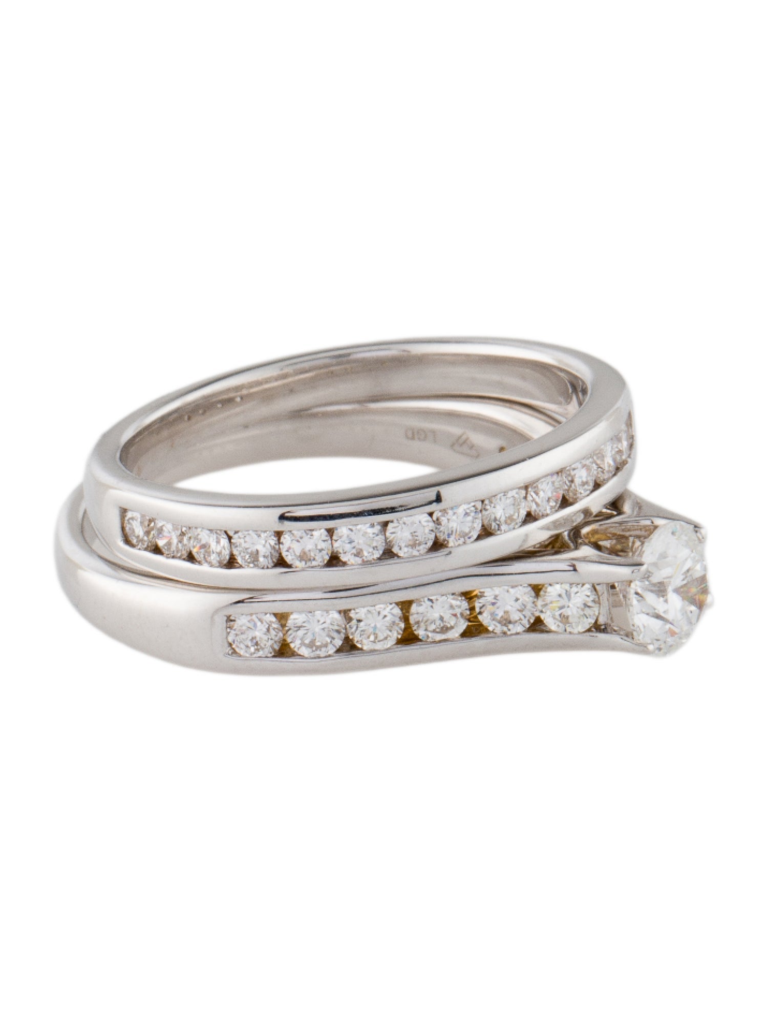 Ring Lab-Grown Diamond Wedding Set