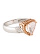 Ring 14K 2.85ct Morganite & Diamond Cocktail Ring