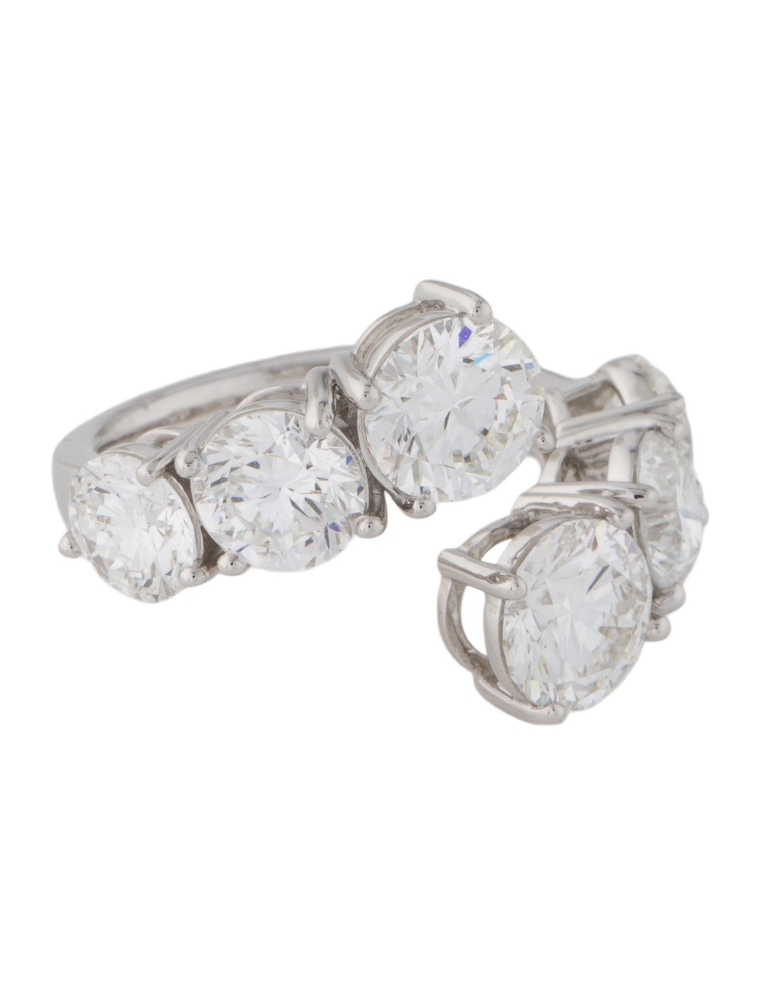 Ring 14K 7.00ctw Lab-Grown Diamond Cocktail Ring