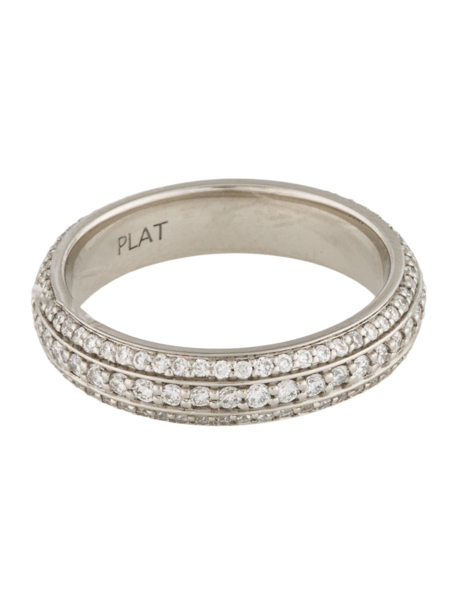 Ring Platinum Lab-Grown Diamond Band