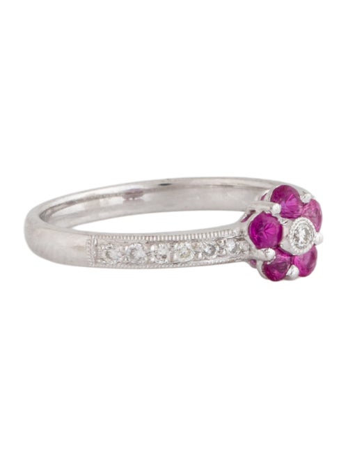 Ring 18K Ruby & Diamond Ring