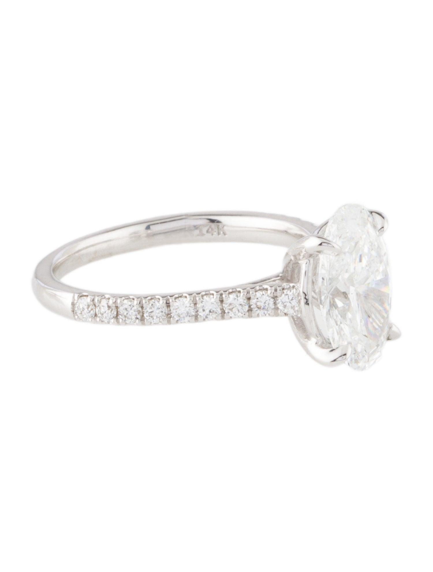 Ring 2.07ct Lab-Grown Diamond Engagement Ring