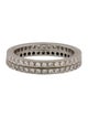 Ring 18K Diamond Set of 2 Eternity Band Ring