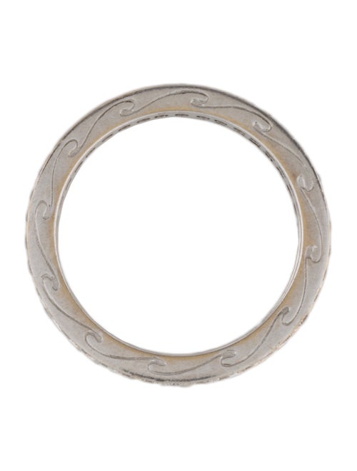 Ring 18K Diamond Set of 2 Eternity Band Ring