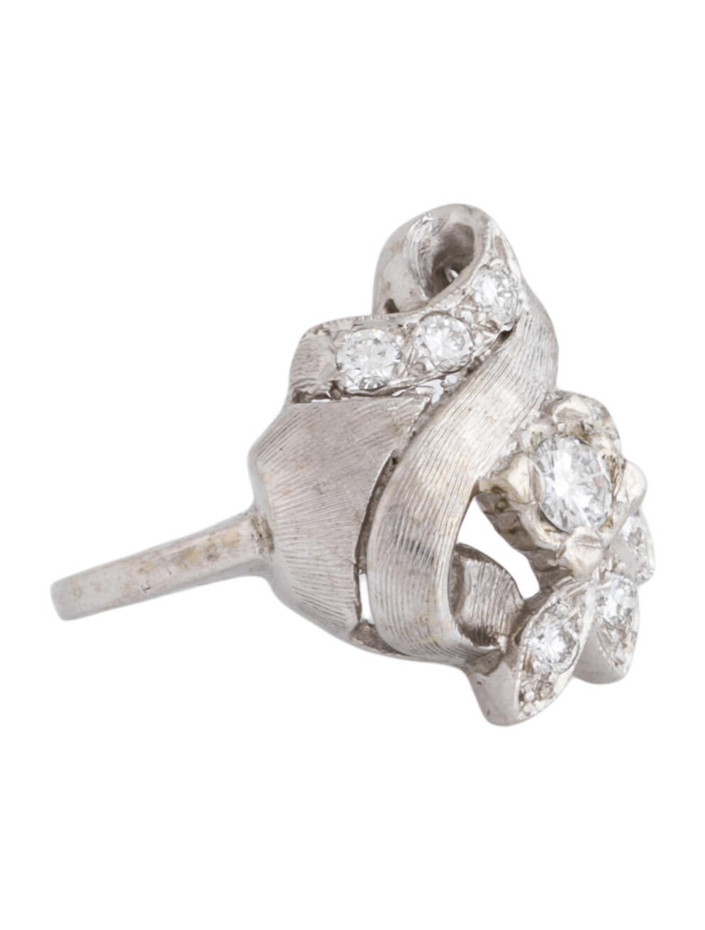 Ring 14K Diamond Cocktail Ring