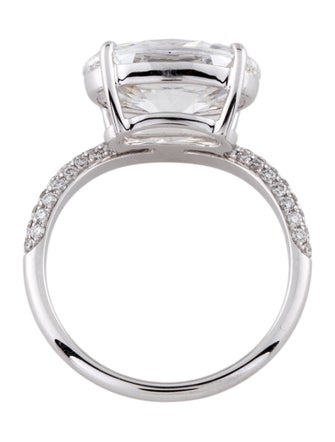 Ring 18K 4.44ctw Lab-Grown Diamond East-West Cocktail Ring