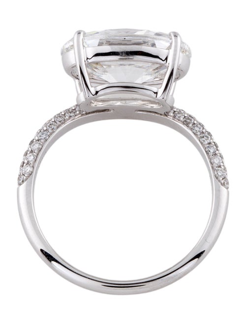 Ring 18K 4.44ctw Lab-Grown Diamond East-West Cocktail Ring