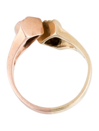 Ring Joan Michlin 14K Diamond Bypass Ring