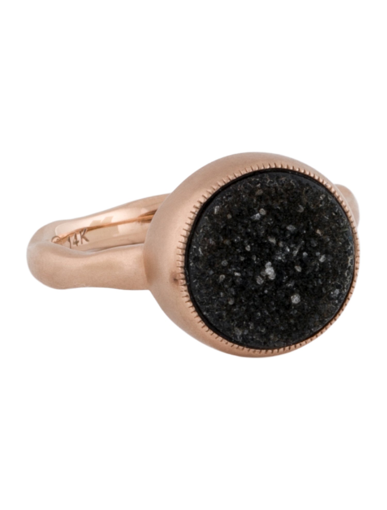 Ring Whitney Stern 14K Druzy