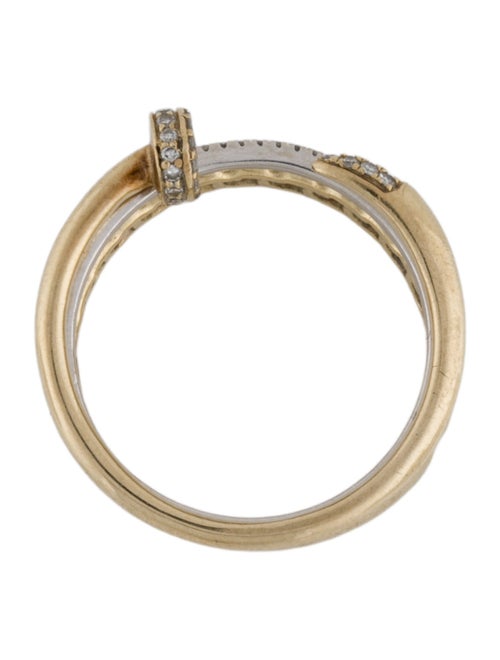 Ring 10K Diamond Three-Ring Set