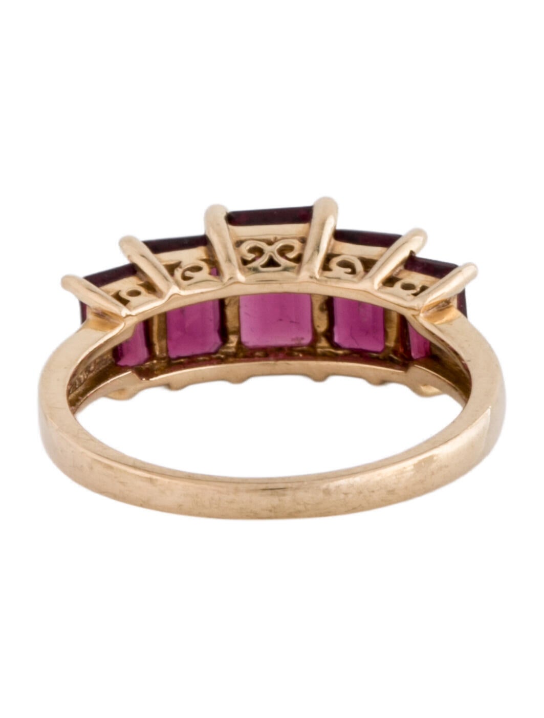 Ring 14K Rhodolite Band