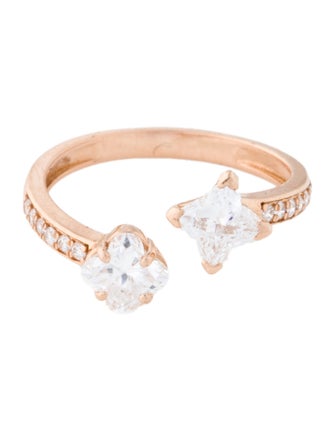 Ring 18K Lab-Grown Diamond Cocktail Ring