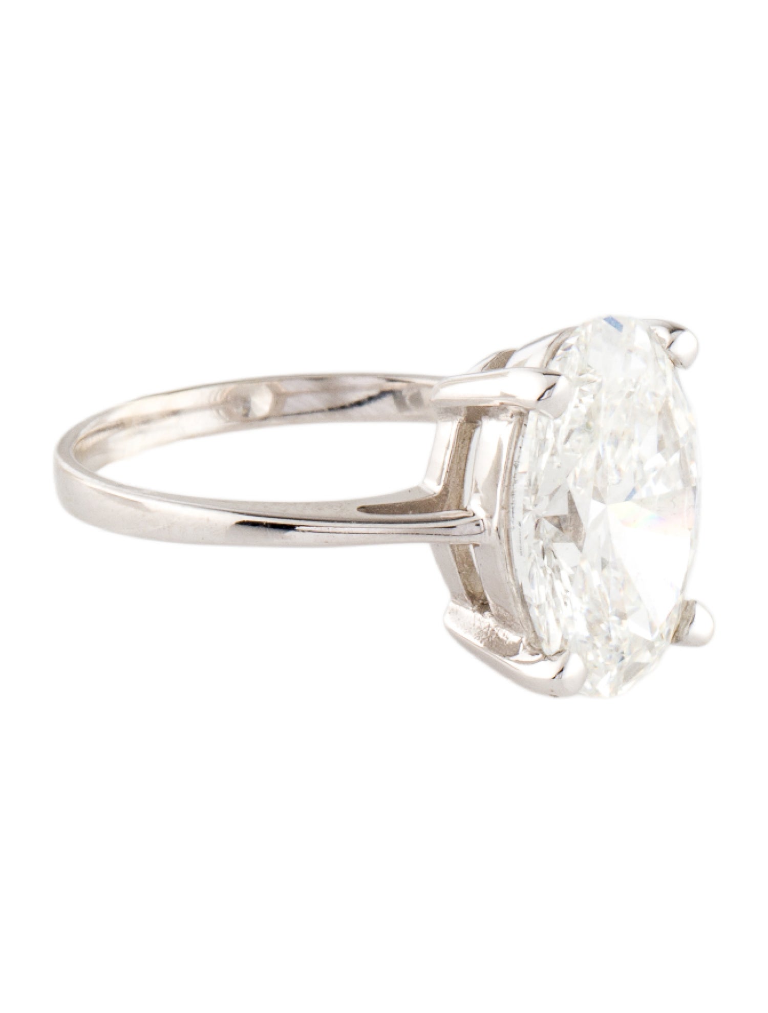 Ring 4.79ctw Lab-Grown Diamond Engagement Ring