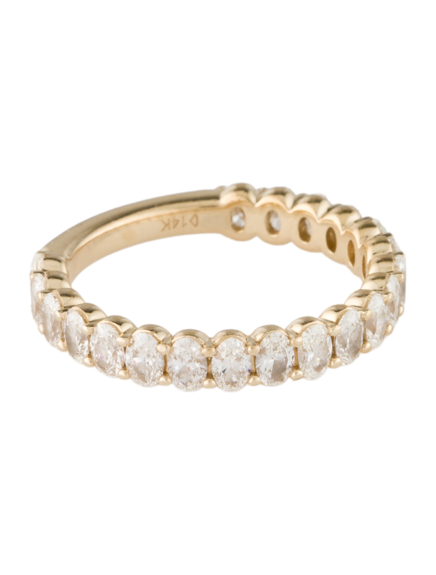 Ring 14K 1.20ctw Diamond 3/4 Eternity Band