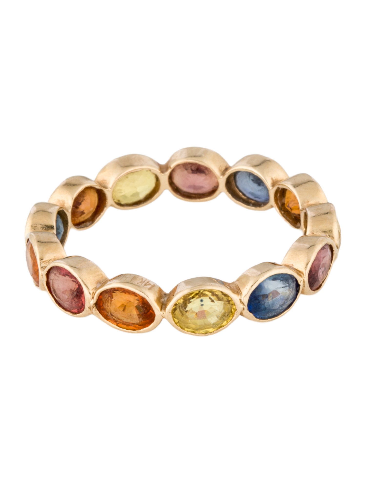 Ring 14K 4.50ctw Sapphire Eternity Band