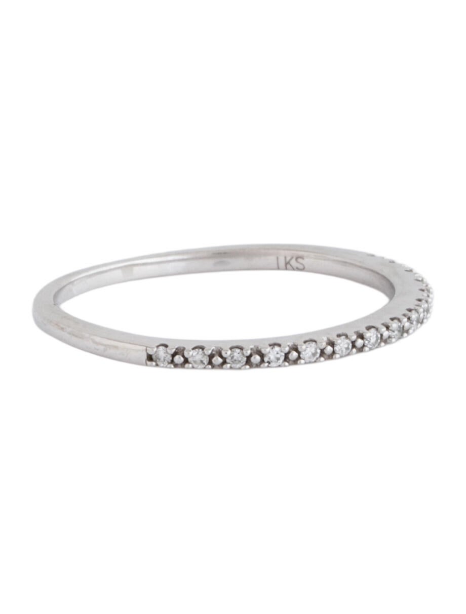 Ring 10K Diamond Half Eternity Band Ring