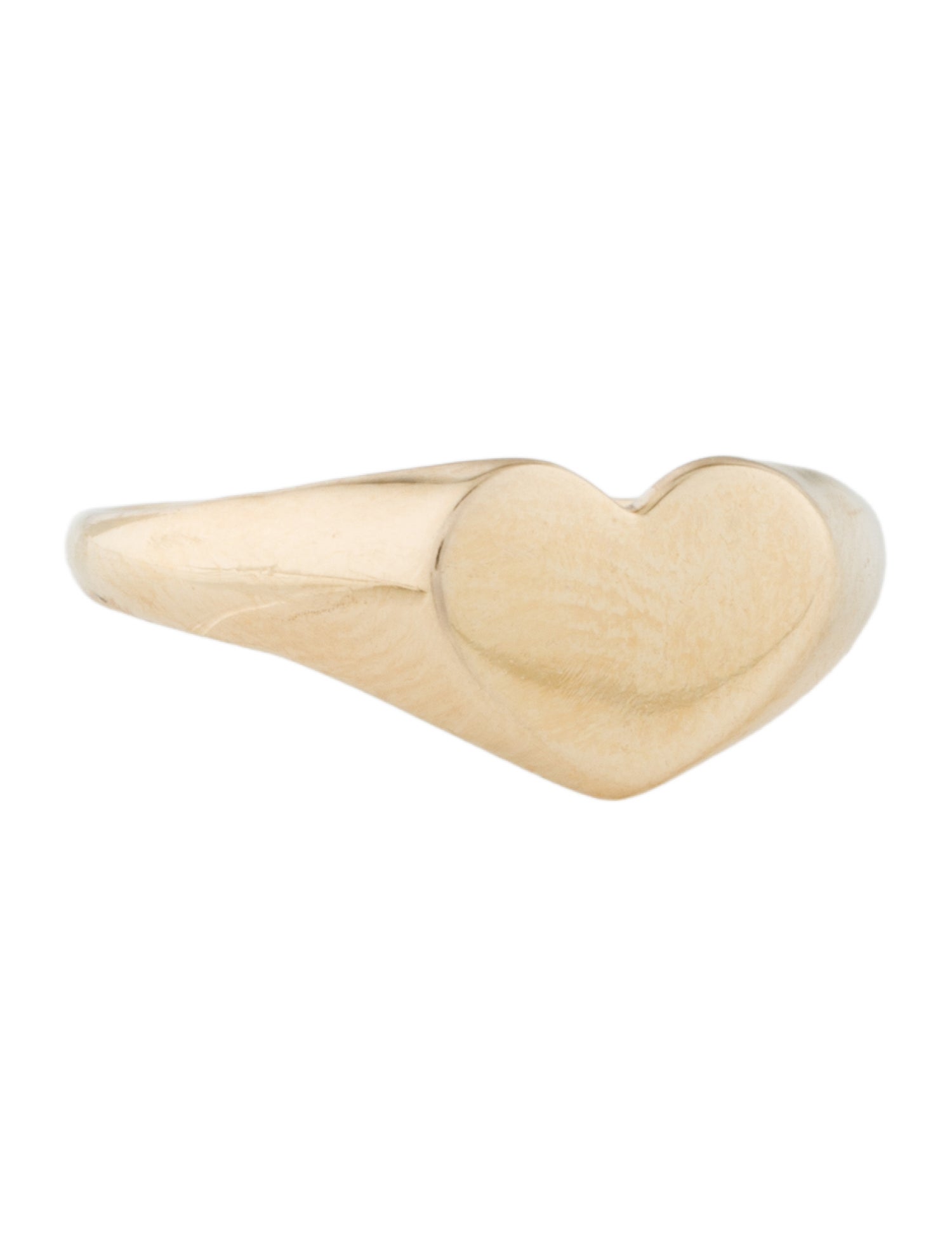 Ring 14K Heart Signet